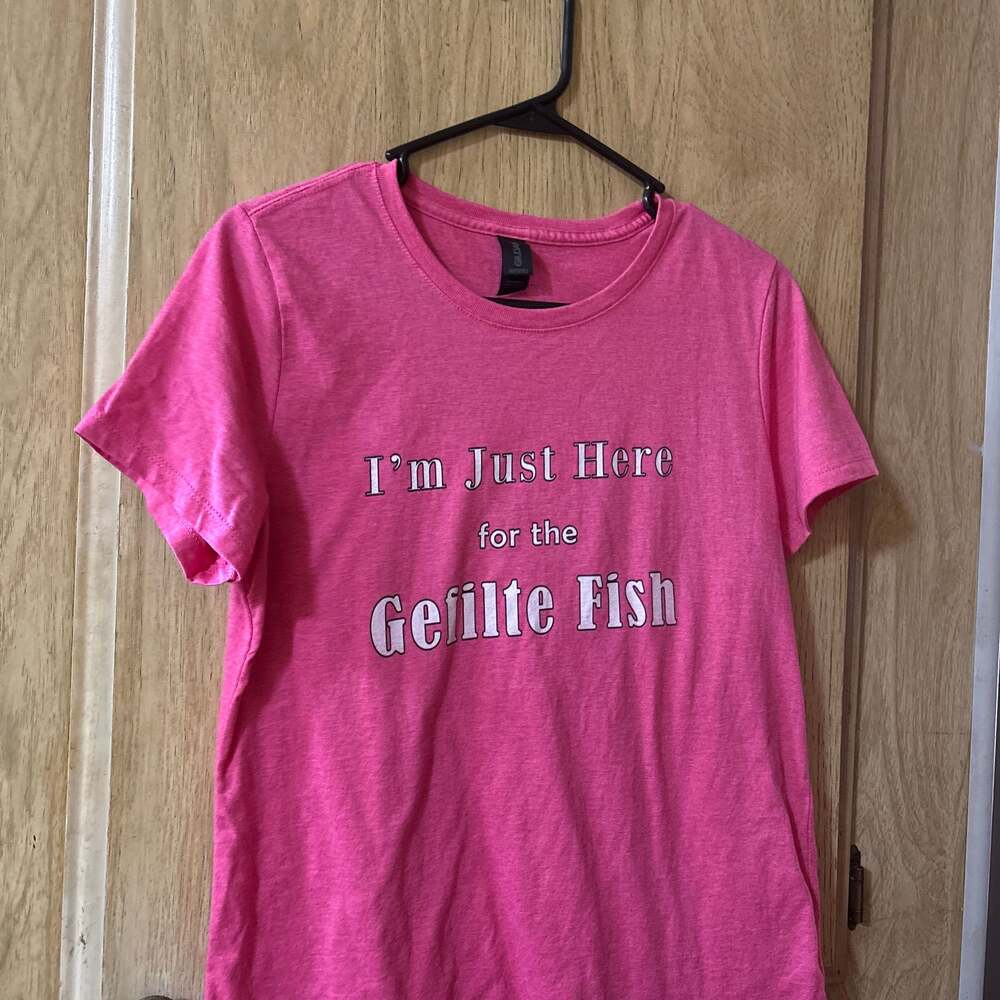 Gildan Pink Graphic T-Shirt "Feeling Kinda IDGAF-ish Today" Funny Sarcastic Tee